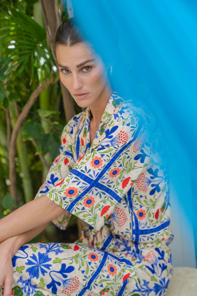 Printed Button Shirt