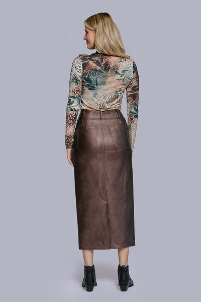 Printed Turtleneck - Animaflora