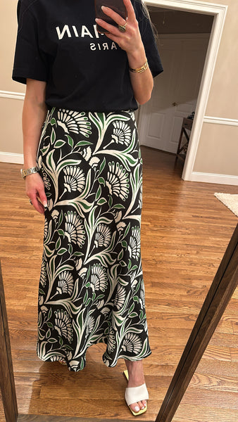Printed Slip Skirt