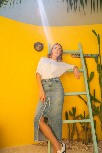 Jean Skirt