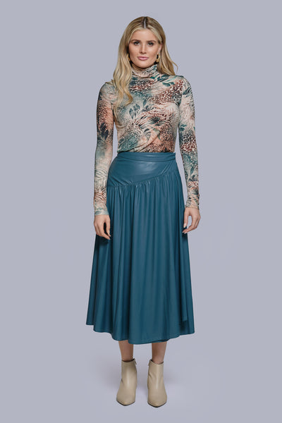 Printed Turtleneck - Animaflora