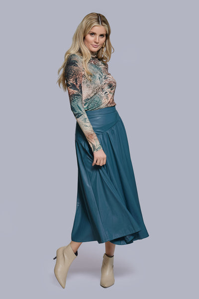 Printed Turtleneck - Animaflora