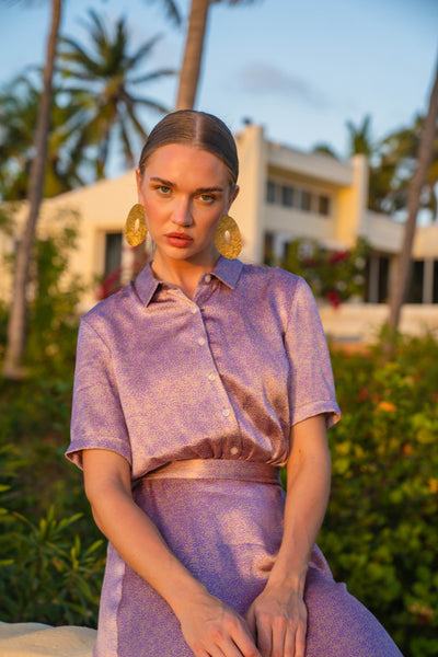 Femme dress - Lavender Floral