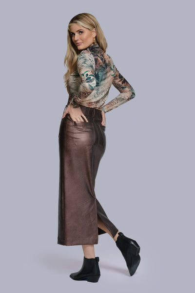 Printed Turtleneck - Animaflora