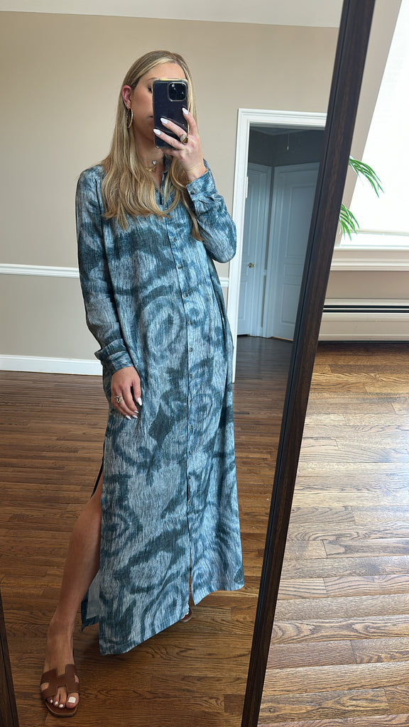 PRINT THIRD SHIRTDRESS