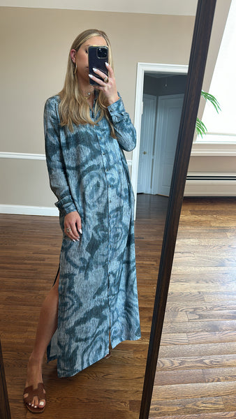 PRINT THIRD SHIRTDRESS