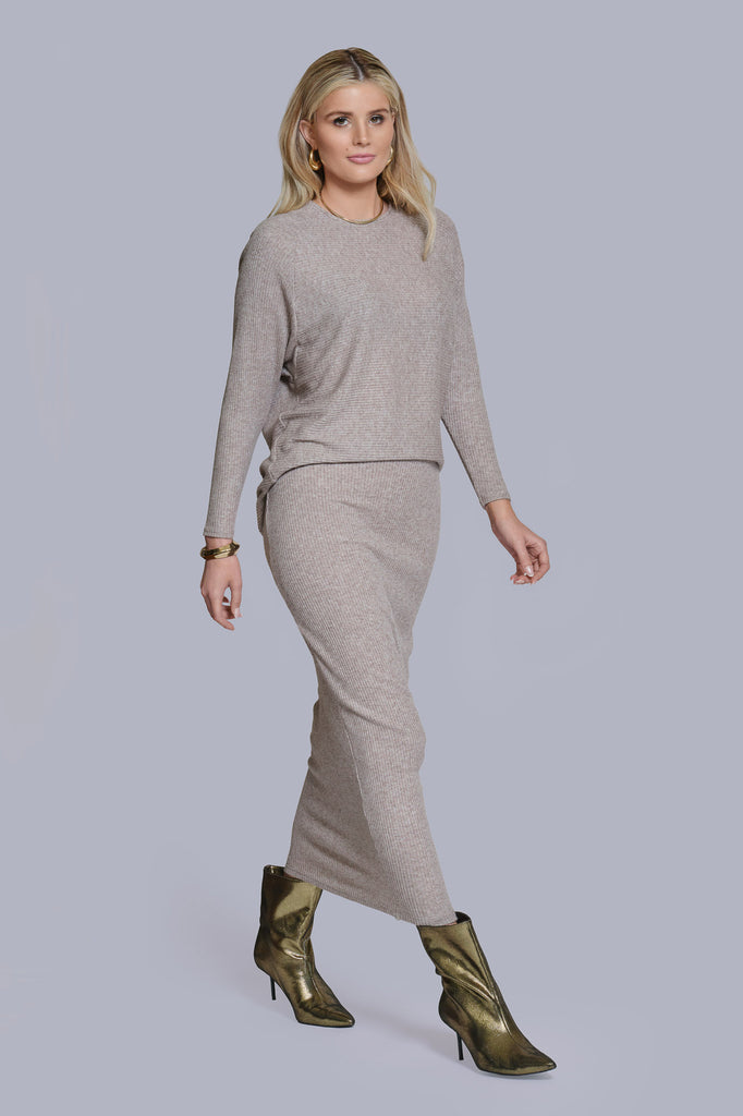 Illusion Sweater Dress Third By Cee Illusion Sweater Dress Third By Cee