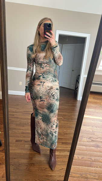 Bodycon Dress-AnimaFlora