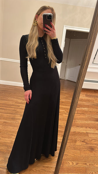 Ribbed Henley Dress