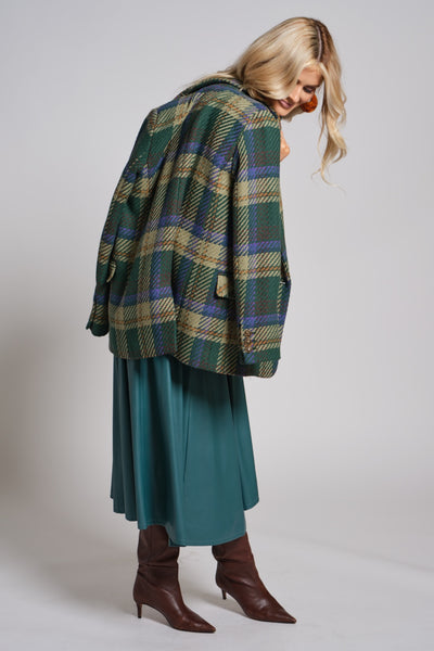 Boyfriend Blazer-Plaid