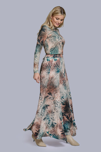 Printed Turtleneck - Animaflora