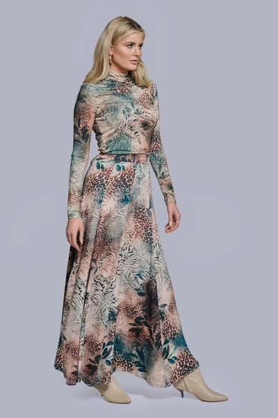 Printed Turtleneck - Animaflora