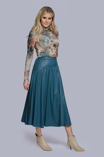Printed Turtleneck - Animaflora