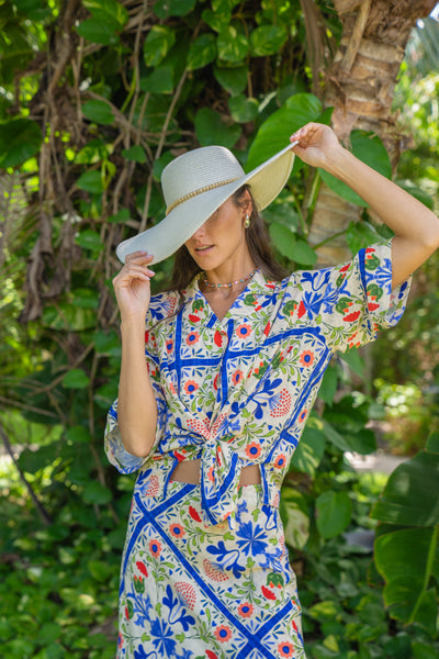Printed Button Shirt