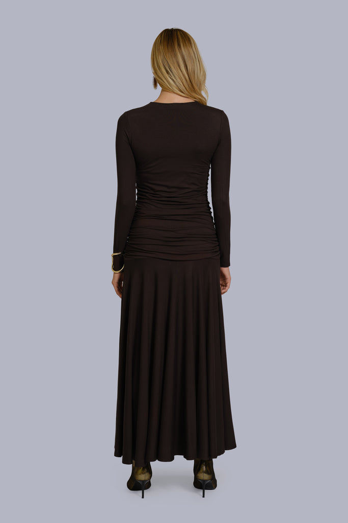 Drop-Waist Maxi Dress Third By Cee Drop-Waist Maxi Dress Third By Cee