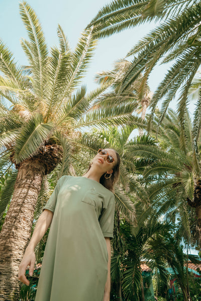 Jersey Pocket Tee Dress