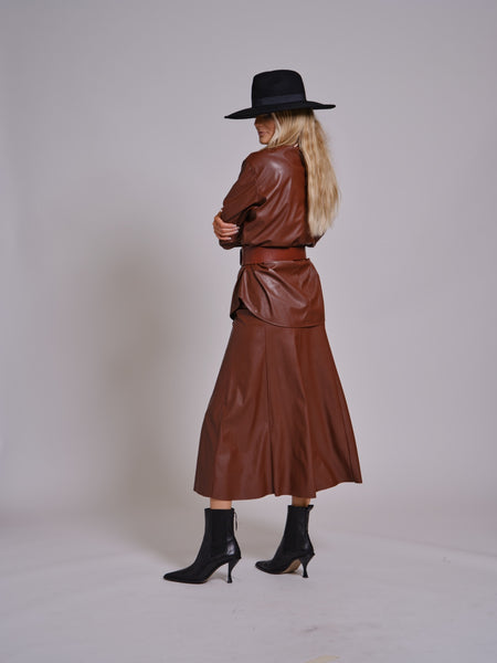 Leather Shacket