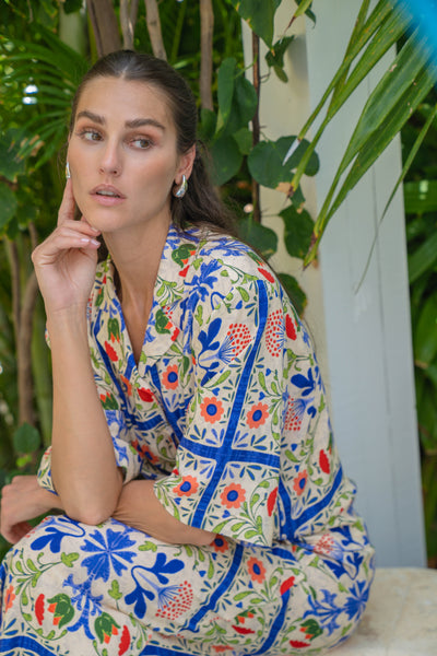 Printed Button Shirt