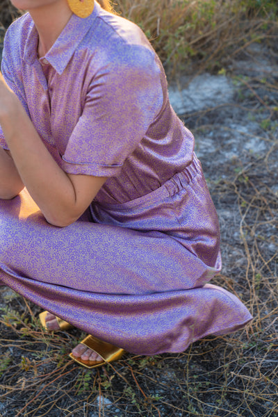 Femme dress - Lavender Floral