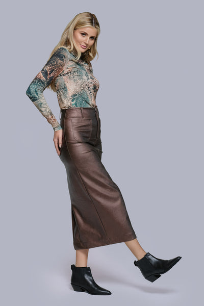Printed Turtleneck - Animaflora