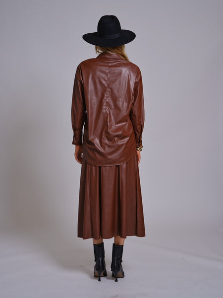 Leather Shacket