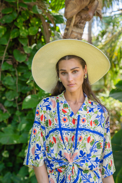 Printed Button Shirt