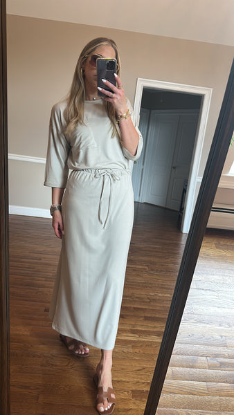 Drawstring Skirt
