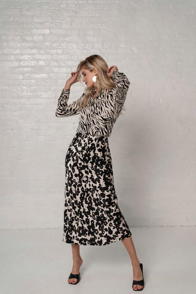 THIRD TIER Sleeveless Slip Dress
