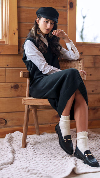 Wool Vest Dress
