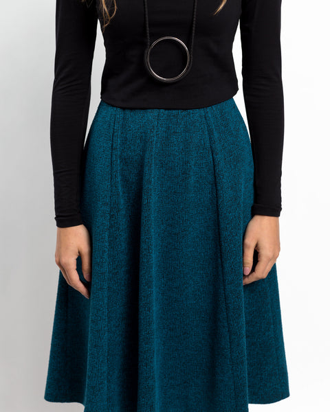 Panel Sweater Skirt