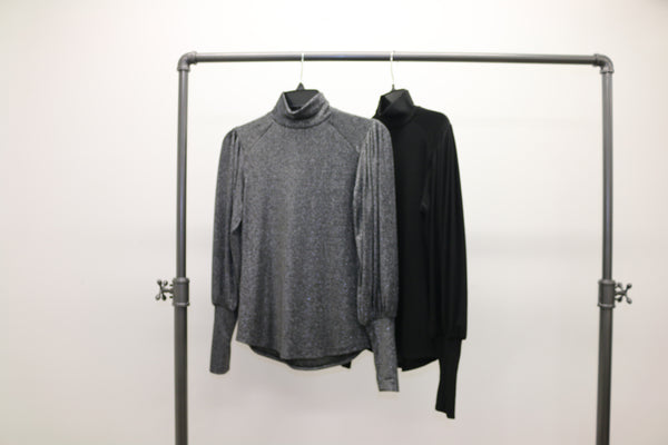 Lantern Top-Lurex