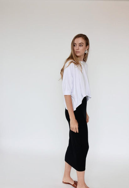 Oversized Cropped Tee