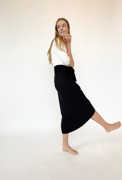 Draped Belted Skirts
