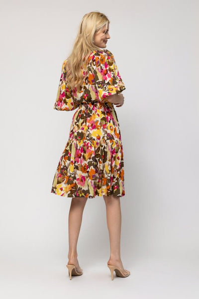 Tiered Skirt - Floral Print