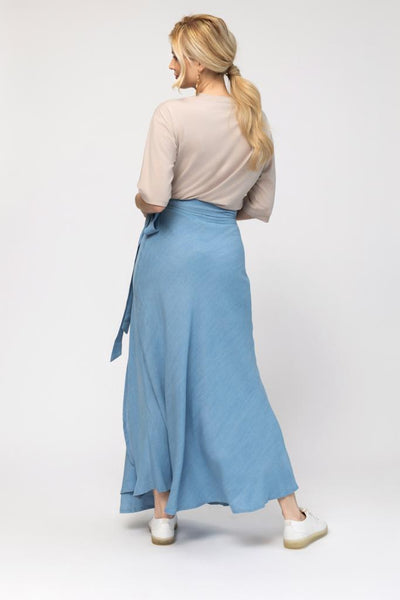 Wrap Skirt - Denim