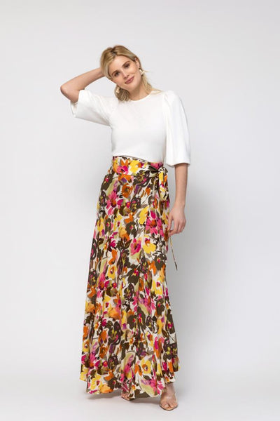 Wrap Skirt - Floral Print