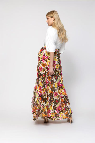 Wrap Skirt - Floral Print