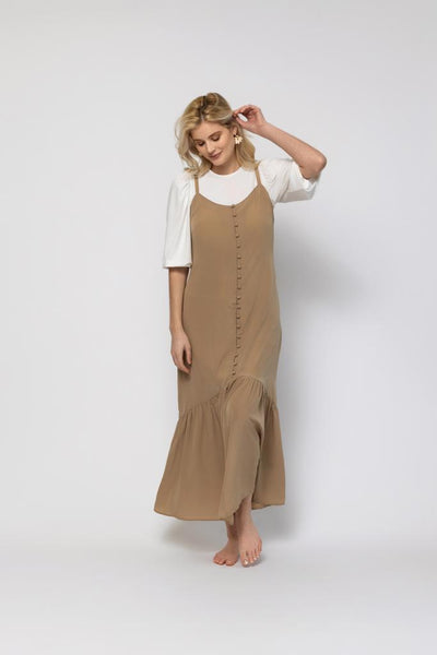 Button Down Maxi Jumper