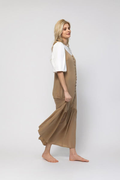 Button Down Maxi Jumper