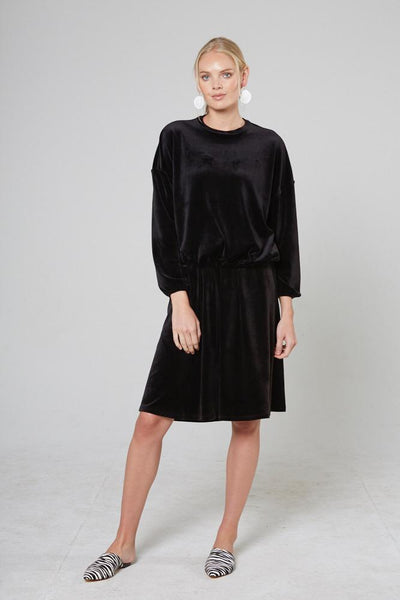 Velour A-Line Skirt/Slightly Imperfect