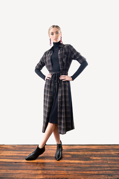 Plaid Duster